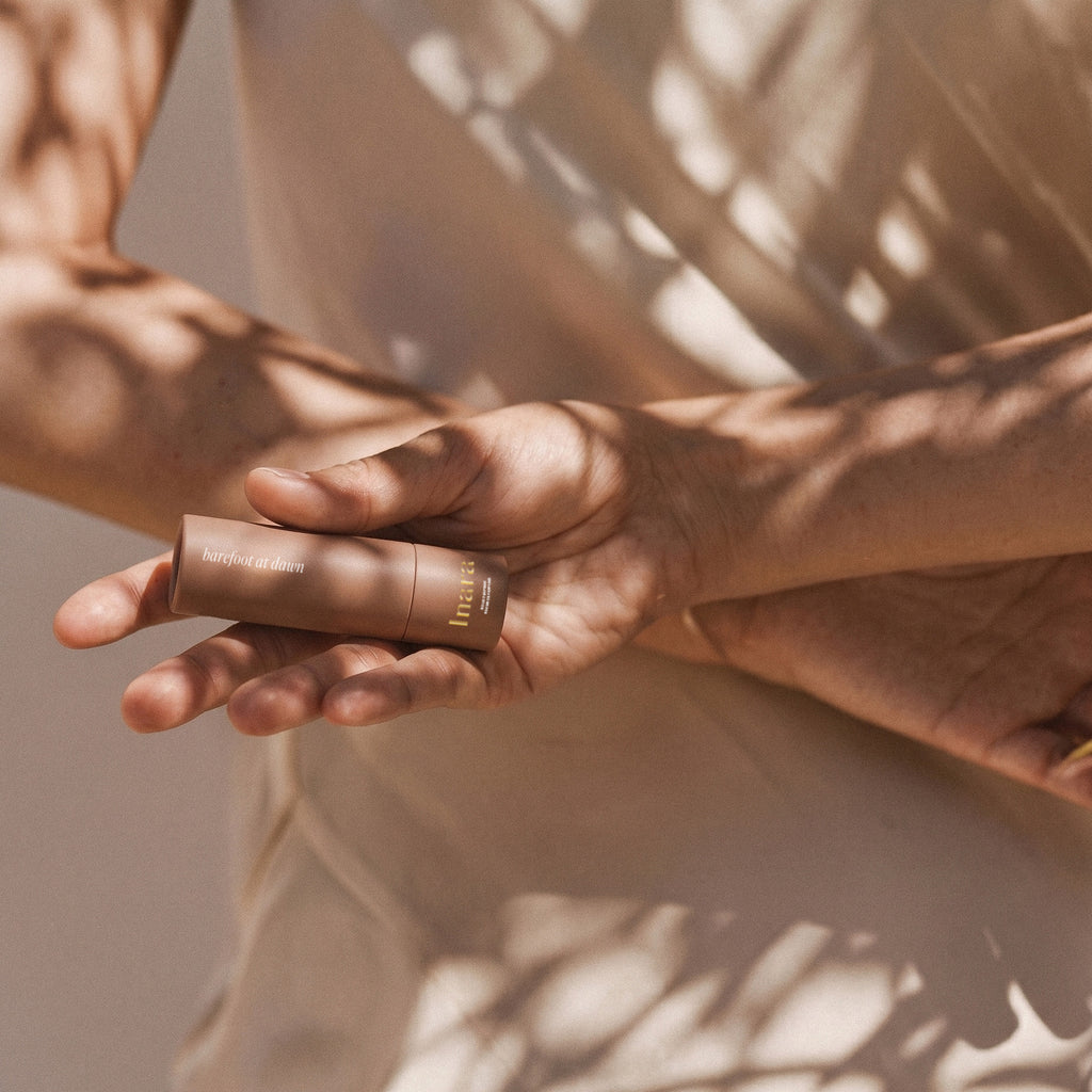 barefoot at dawn