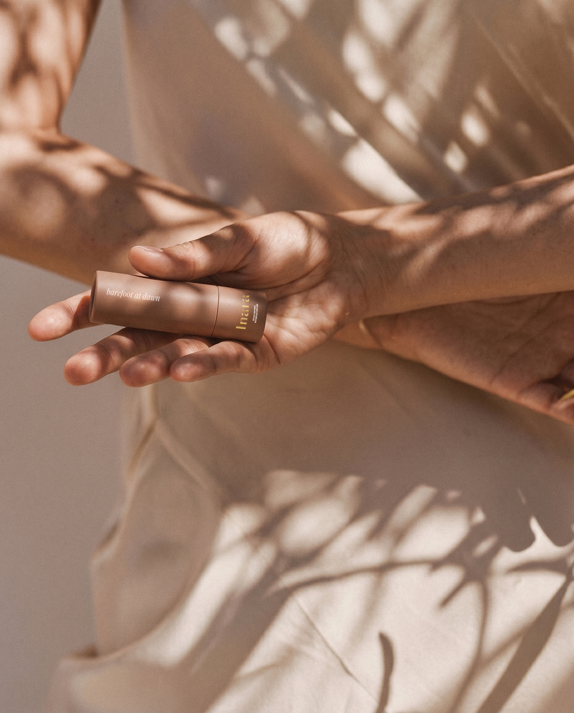 barefoot at dawn